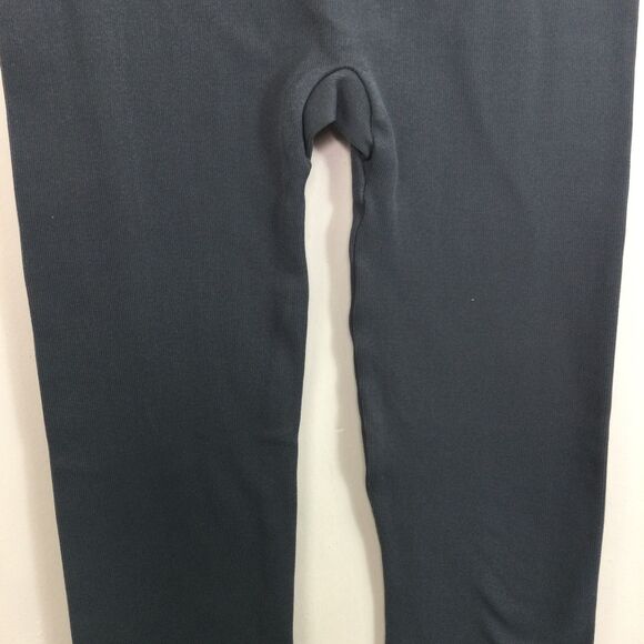 Spanx Womens Look At Me Now Seamless Side Zip Leggings Dark Blue Size Medium - Picture 5 of 11